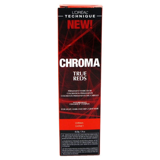 Loreal Chroma True Reds Hair Color - Garnet 1.74oz