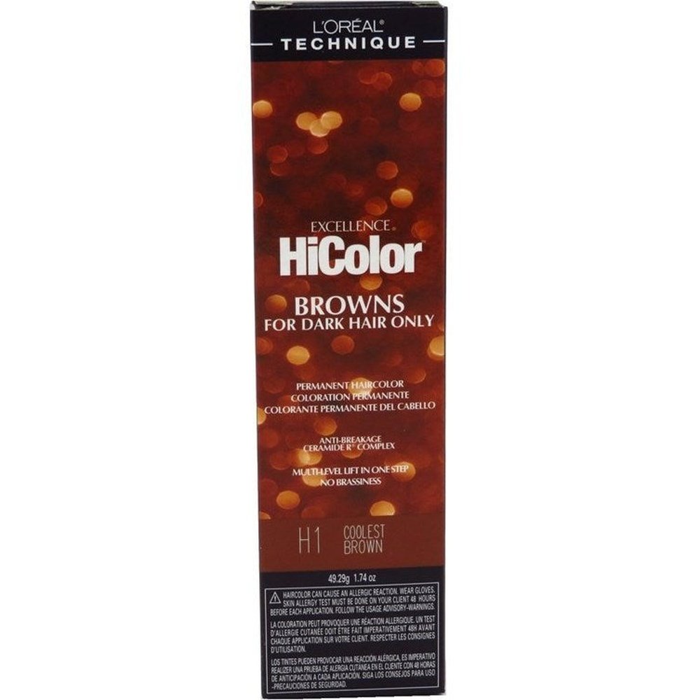 Loreal Excel Hicolor H02 Tube Cool Light Brown 1.74oz