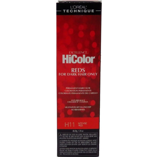 Loreal Excel Hicolor H11 Tube Intense Red 1.74oz