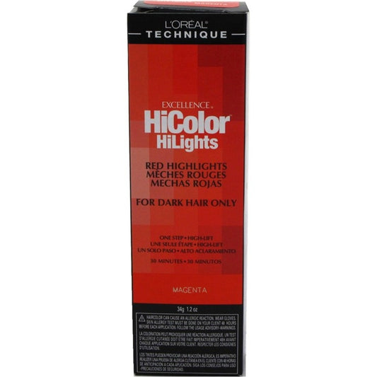 Loreal Excel Hicolor Hilights Magenta 1.2oz