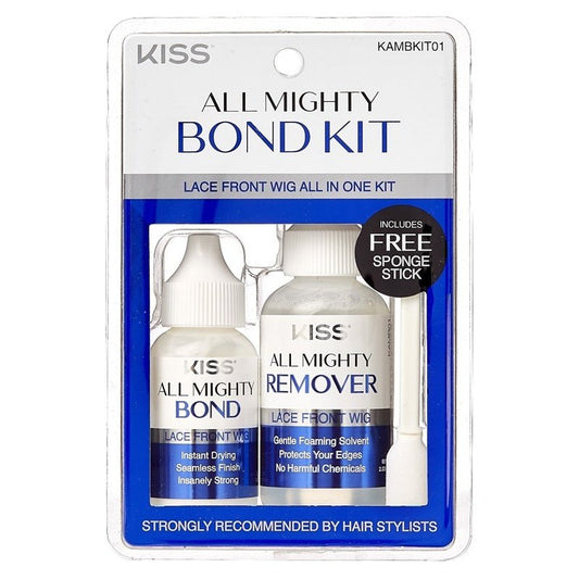 Kiss All Mighty Bond Lace Front Wig Glue Kit W/ Remover