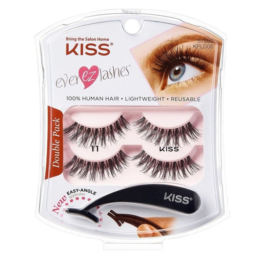 Kiss Ever Ez 11 Lashes Double Pack