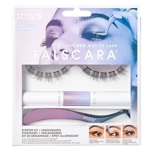 Kiss Falscara Eyelash Starter Kit Lengthening