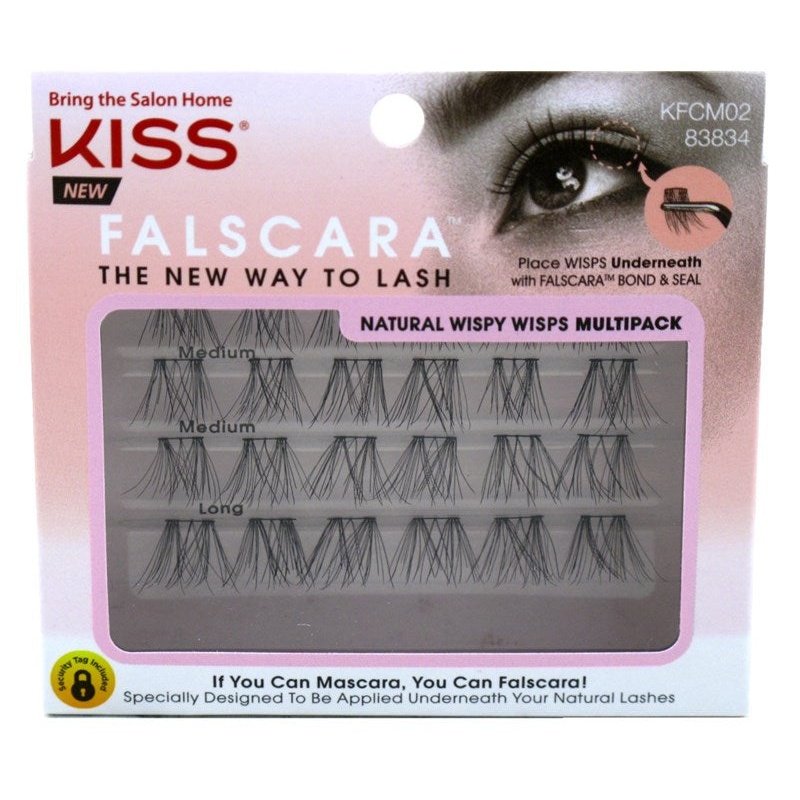 Kiss Falscara Natural Wispy Wisps Multi-Pack