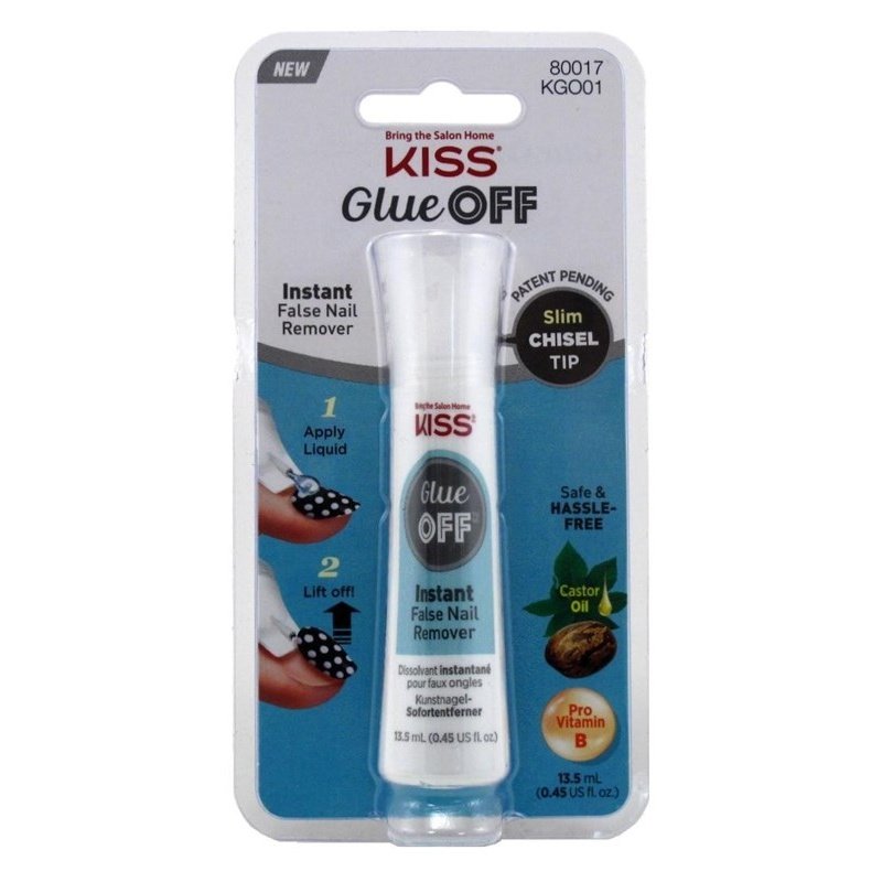 Kiss Glue Off Instant False Nail Remover 0.45oz