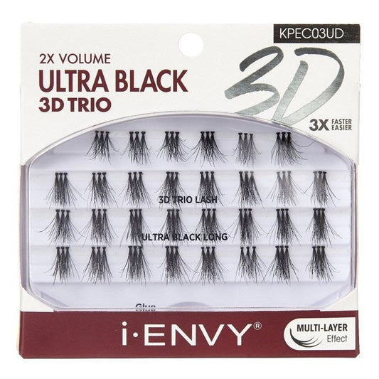 Kiss I Envy 3D Trio Ultra Black Long Length