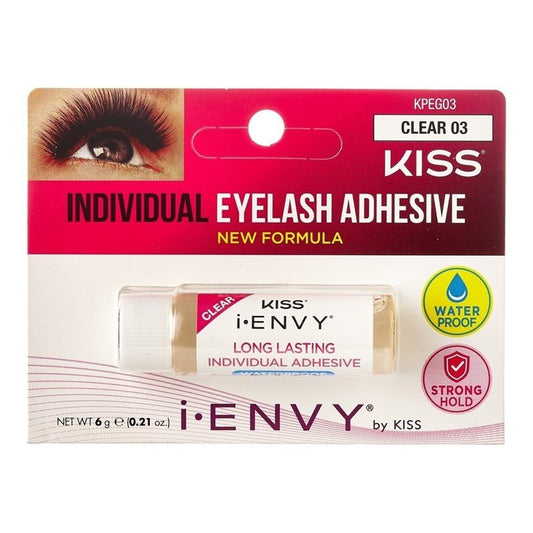 Kiss I Envy Eyelash Adhesive Individual Clear 0.21oz