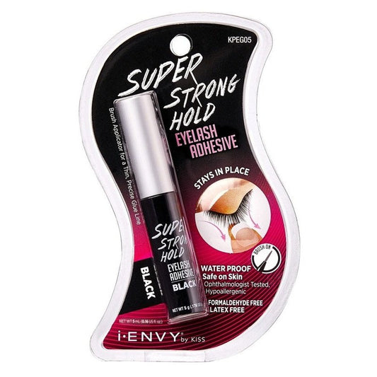 Kiss I Envy Eyelash Adhesive Super Strong Hold Black 5 Gram