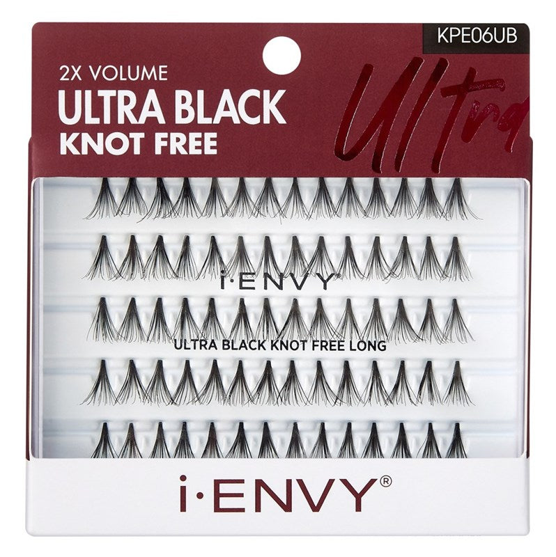 Kiss I Envy Knot Free Long 70 Lashes Ultra Black