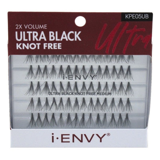 Kiss I Envy Knot Free Medium 70 Lashes Ultra Black