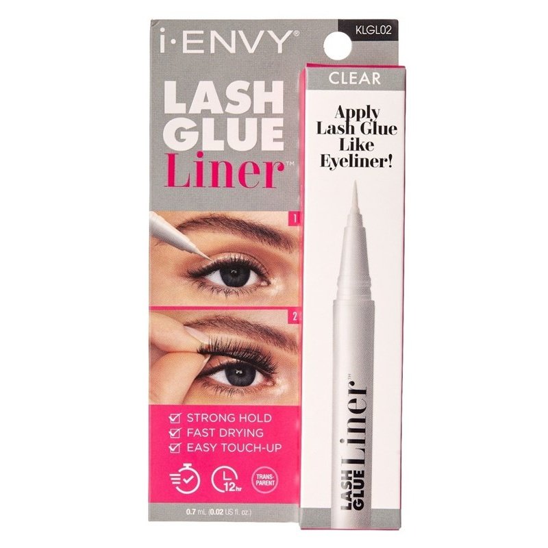 Kiss I Envy Lash Glue Liner Clear 0.02oz