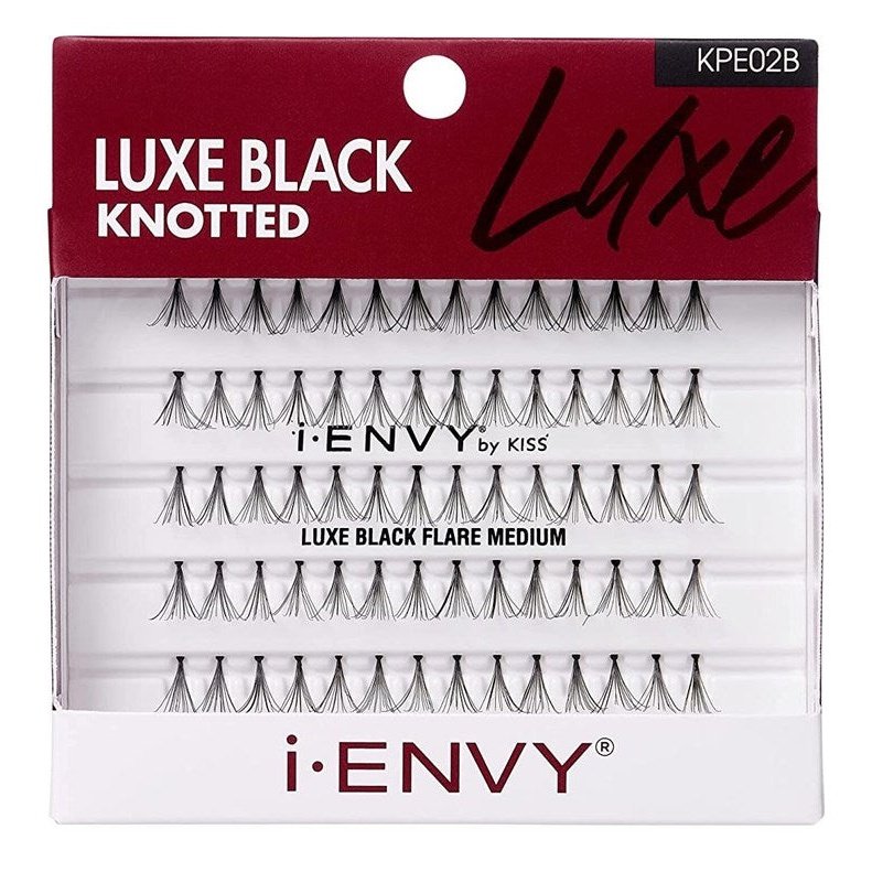 Kiss I Envy Luxe Black Knotted Medium 70 Lashes