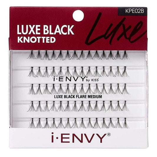 Kiss I Envy Luxe Black Knotted Medium 70 Lashes