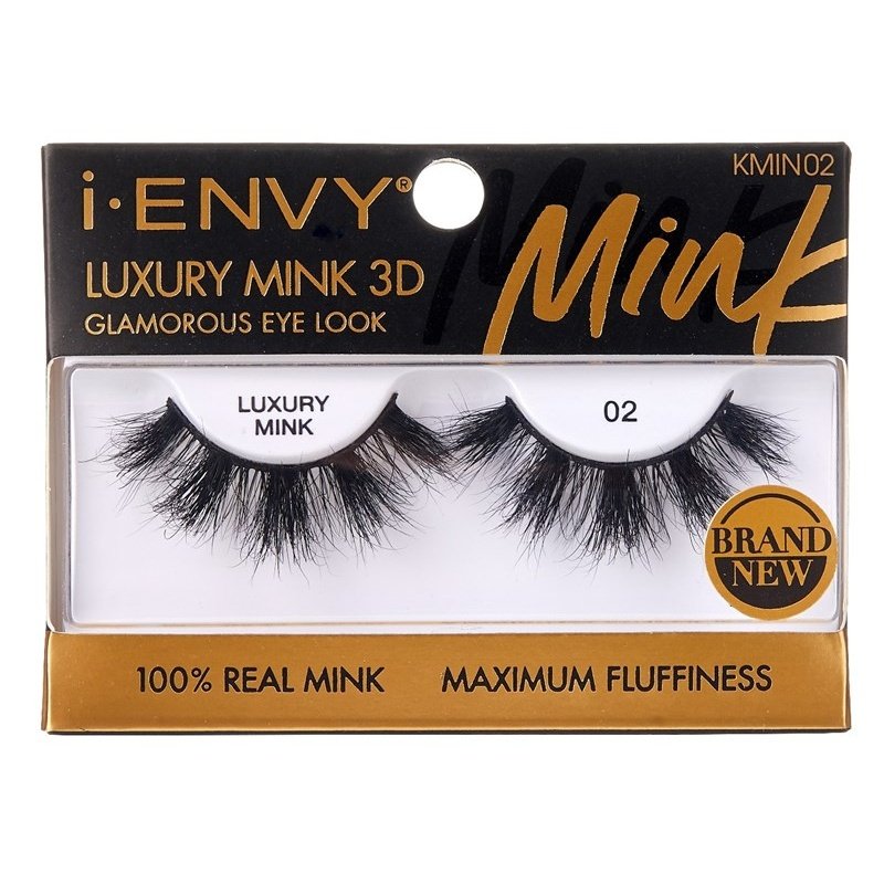 Kiss I Envy Luxury Mink 3D 02 Lashes