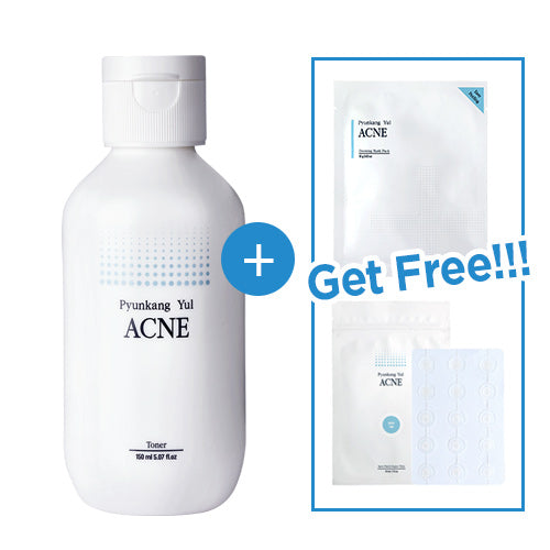 ACNE TONER 150ml +ACNE Spot Patch Super Thin 1ea+Acne Dressing Mask Pack 1ea