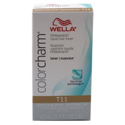 Wella Color Charm Liquid Toner #T11 Lightest Beige Blonde