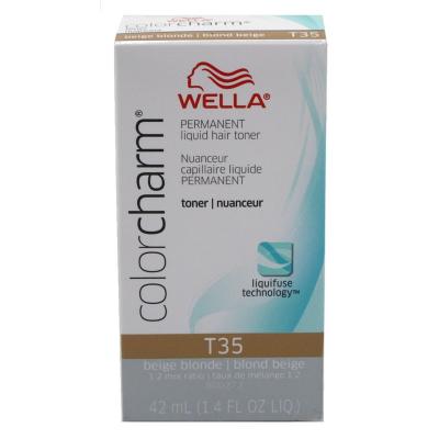 Wella Color Charm Liquid Toner #T35 Beige Blonde