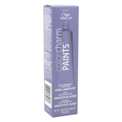 Wella Color Charm Paints Tube Steel Amethyst 2oz