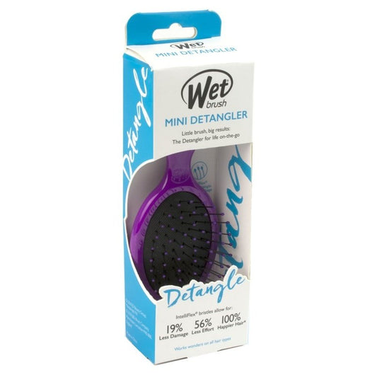 Wet Brush Detangler Purple Intelliflex Bristles