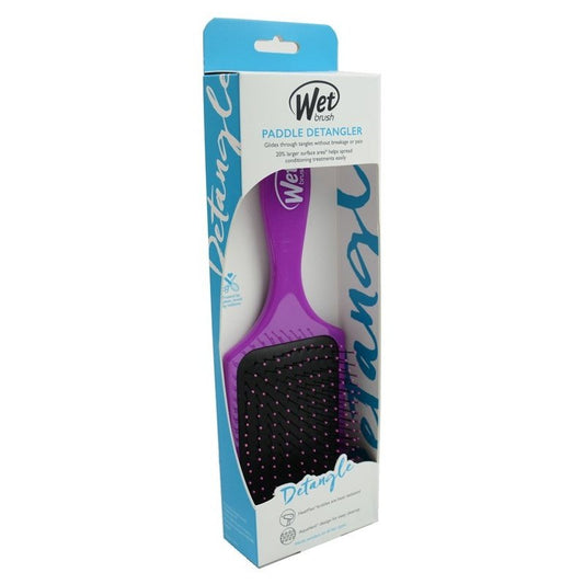 Wet Brush Detangler Purple Paddle 9.5 Inch