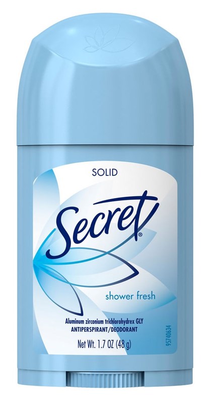 Secret Deodorant Solid 1.7oz Shower Fresh Antiperspirant