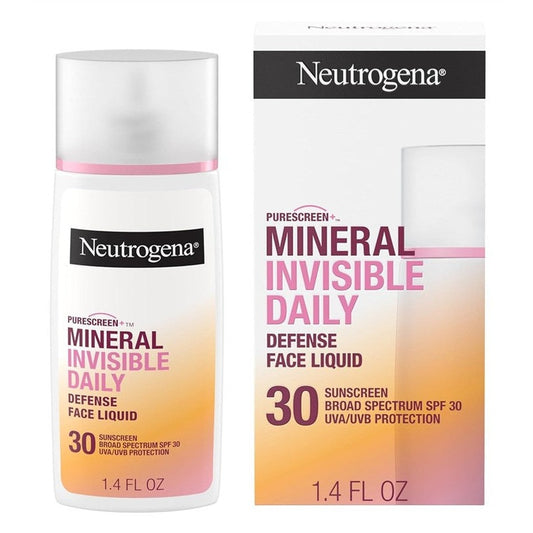 Neutrogena Invisible Daily Defense Spf30 Face Liqud 1.4oz