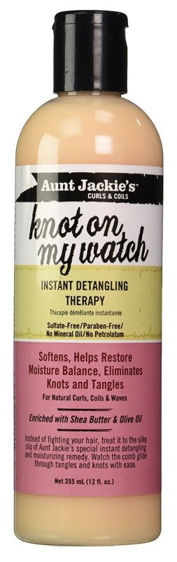 Aunt Jackies Knot On My Watch Detangling Therapy 12oz