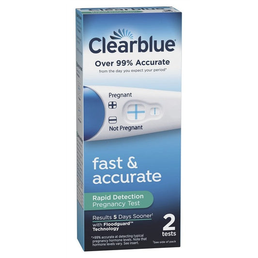 Clearblue Pregnancy Test Rapid Detection 2 Tests