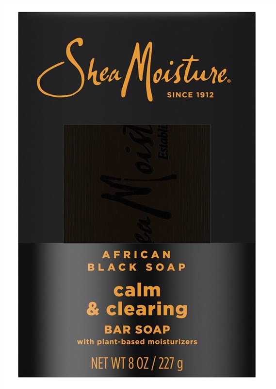 Shea Moisture Soap 8oz Bar African Black With Shea Butter
