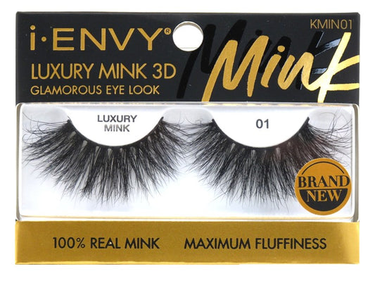 Kiss I Envy Luxury Mink 3D 01 Lashes