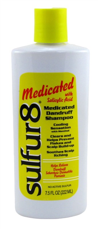 Sulfur8 Medicated Dandruff Shampoo Salicylic 7.5oz