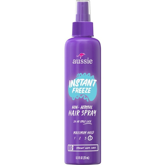 Aussie Hairspray Instant Freeze Non-Aero Max Hold 8.5oz