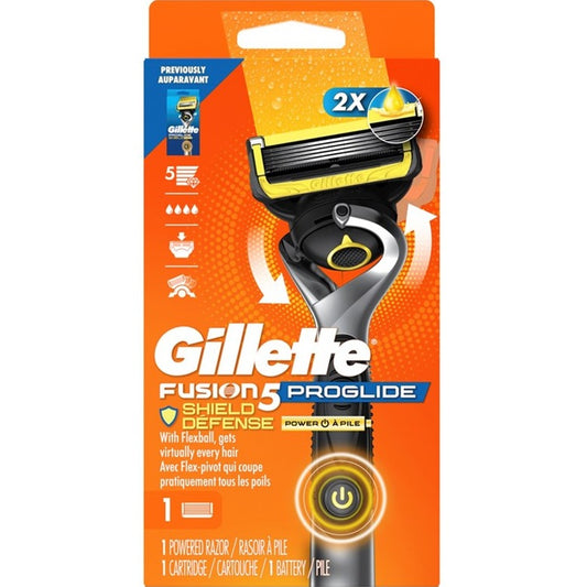 Gillette Mens Fusion 5 Proglide Razor Battery Powered