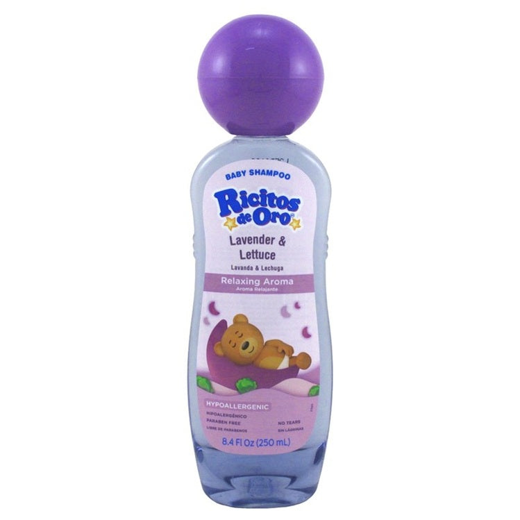 Ricitos De Oro Baby Shampoo Lavender & Lettuce 8.4oz