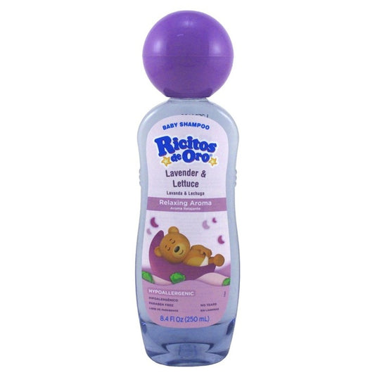 Ricitos De Oro Baby Shampoo Lavender & Lettuce 8.4oz