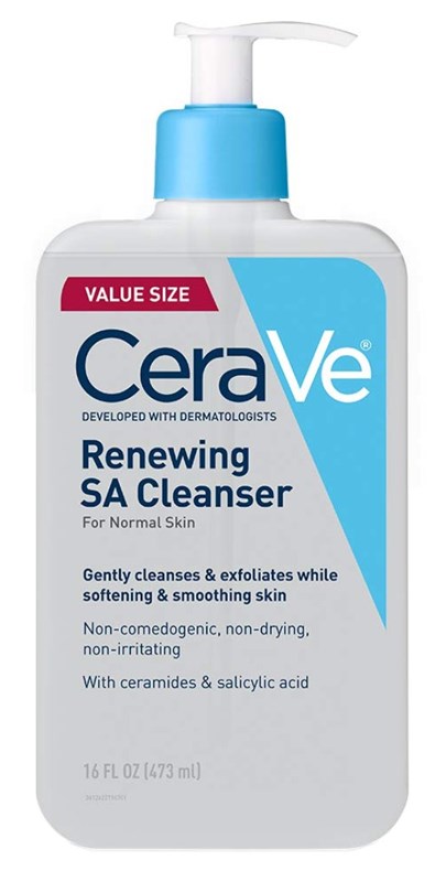 Cerave Renewing Sa Cleanser Normal Skin 16oz Value Size