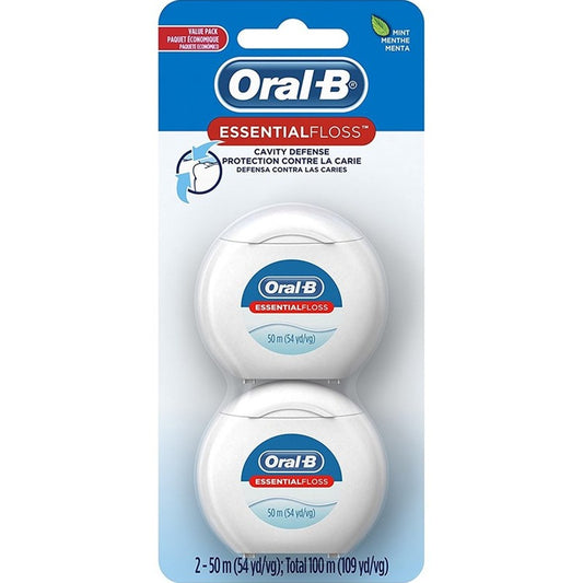 Oral-B 54 Yards Floss Mint Twin Pack (1PC)