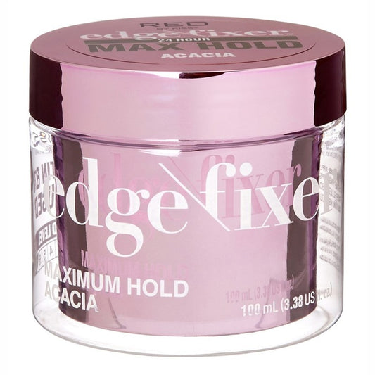 Kiss Red Edge Fixer Max Hold 24 Hr Acacia 3.38oz Jar