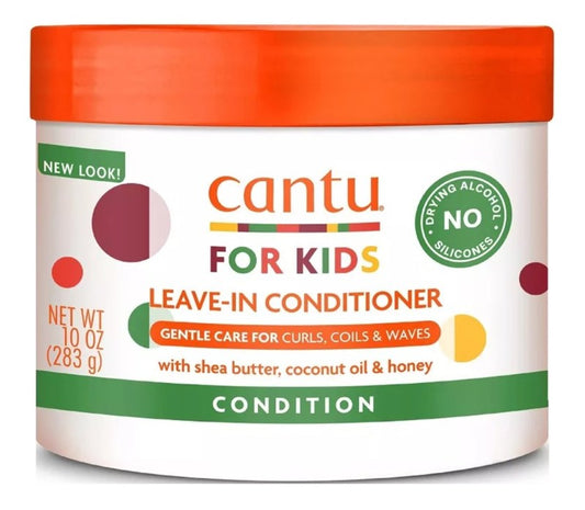 Cantu Care For Kids Leave-In Conditioner 10oz Jar