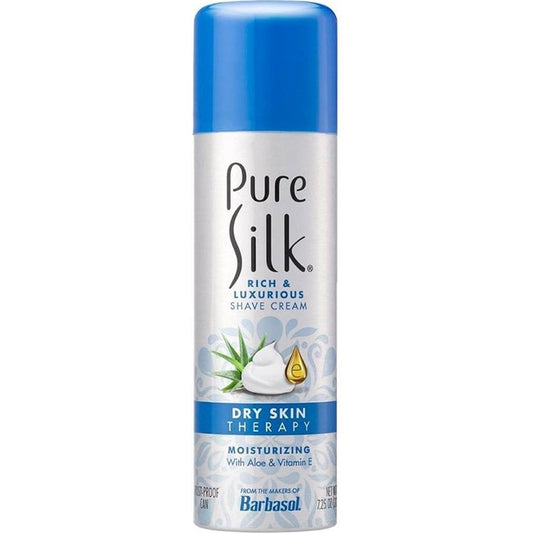 Pure Silk Shave Cream Dry Skin Therapy 7.25oz