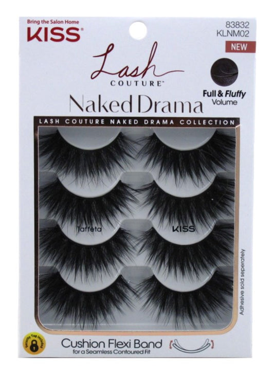 Kiss Lash Couture Naked Drama Collection Taffeta