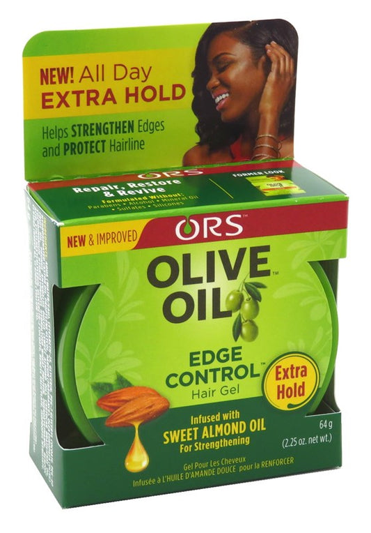 Ors Olive Oil Gel Edge Control (Extra Hold) 2.25oz
