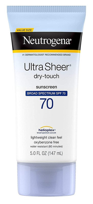 Neutrogena Ultra Sheer Spf#70 Dry Touch Lotion 5oz