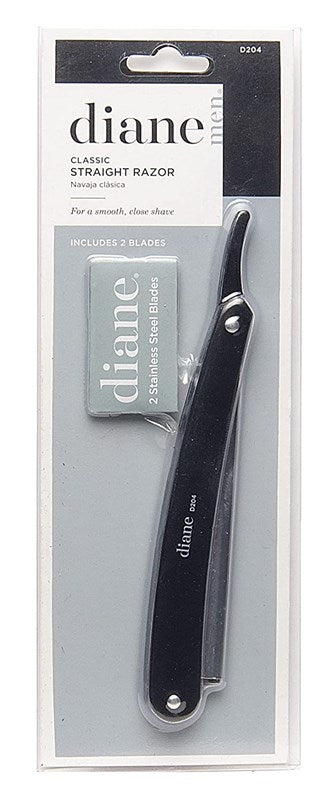 Diane Classic Straight Razor With 2 Blades