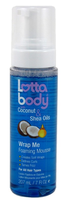 Lotta Body Wrap Me Foaming Mousse Coconut + Shea Oils 7oz