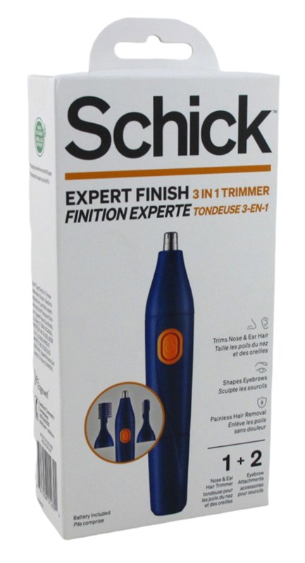 Schick Mens Trimmer Expert Finish 3-In-1
