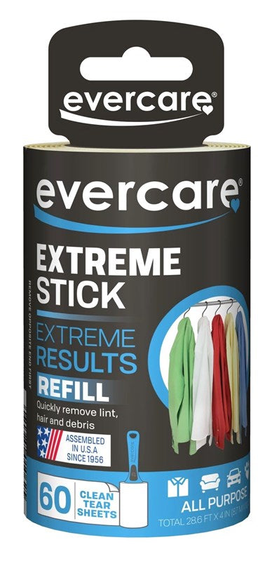 Evercare Lint Roller Extreme Stick Refill 60 Sheets