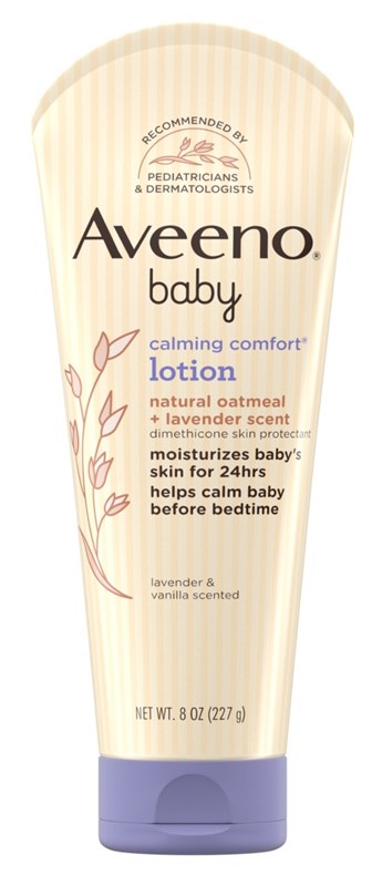Aveeno Baby Lotion Calming Comfort 8oz Oatmeal/Lavender