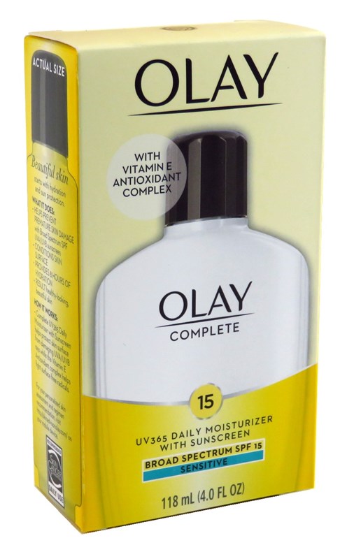 Olay Complete Moisturizer Sensitive Spf#15 4oz