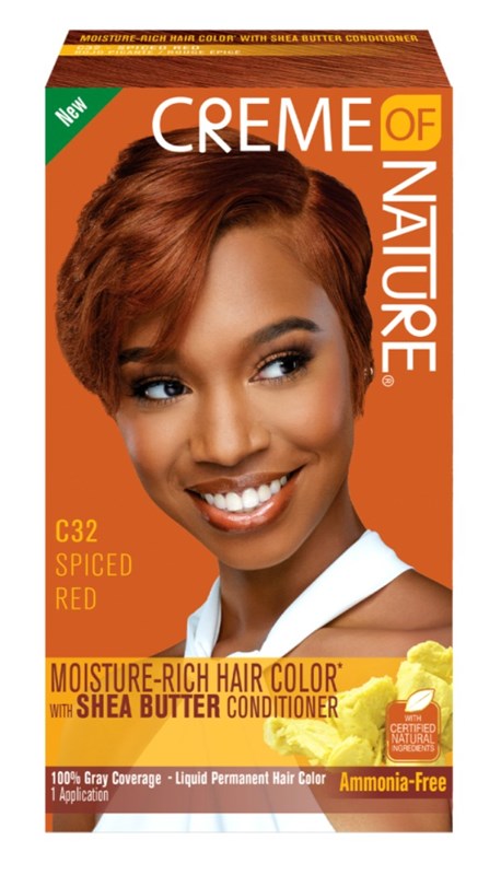Creme Of Nature Color C32 Spiced Red Kit